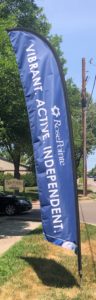 RosePointe Senior Living Banner flag