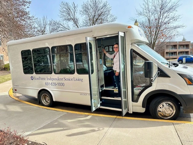 RosePointe Independent Senior Living Resident Van