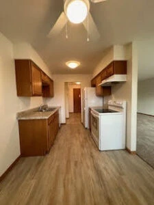Kitchen View From Dining Area